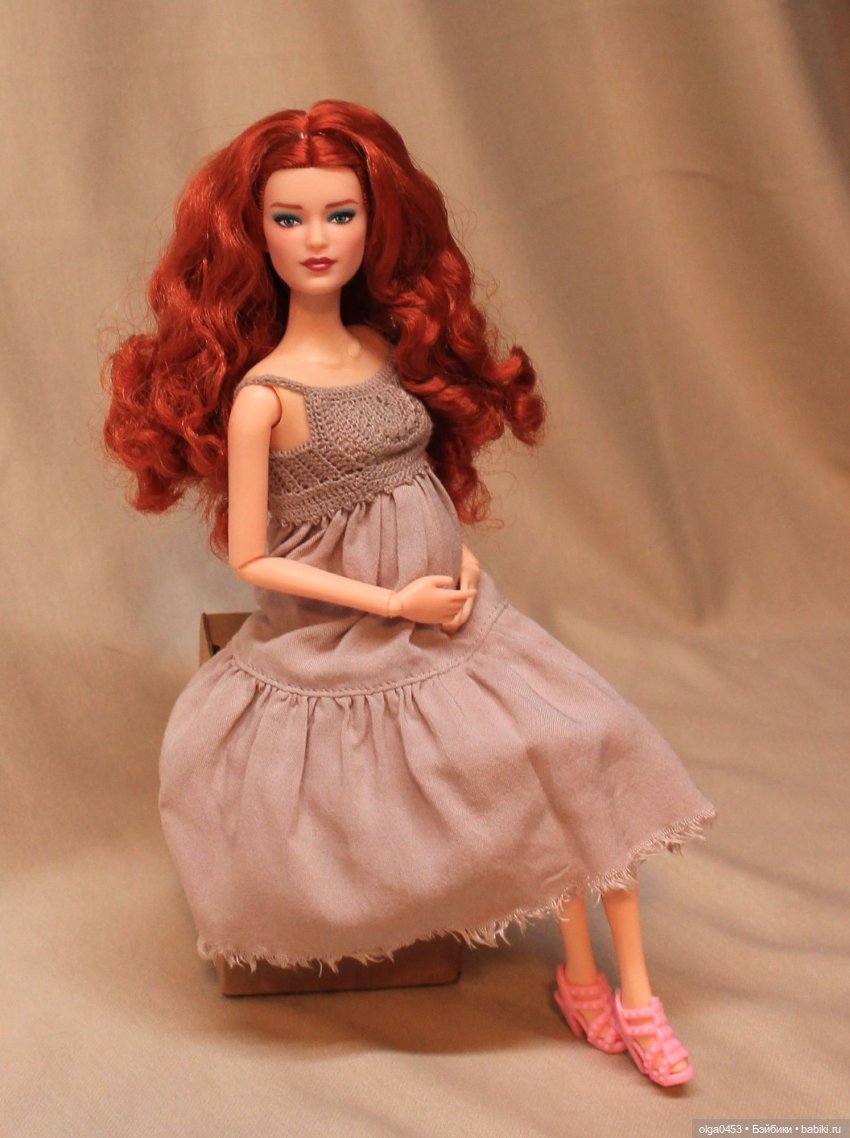 Рыжая Барби /Barbie Looks #13 – Curly Red Hair/ | Бэйбики Рыжая Барби /Barbie Looks #13 – Curly Red Hair/ (фото 5)