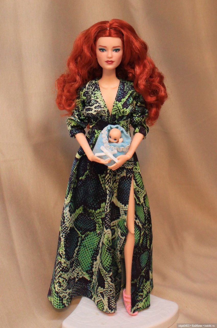 Рыжая Барби /Barbie Looks #13 – Curly Red Hair/ | Бэйбики Рыжая Барби /Barbie Looks #13 – Curly Red Hair/ (фото 6)