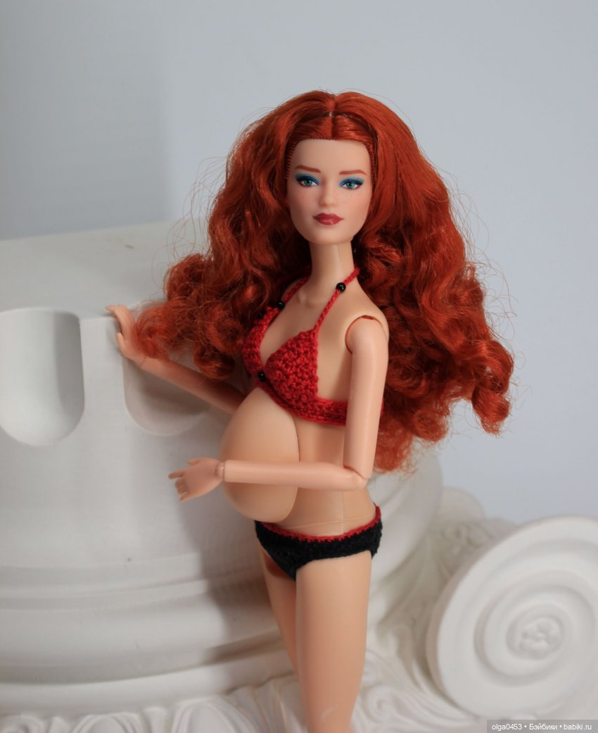Рыжая Барби /Barbie Looks #13 – Curly Red Hair/ | Бэйбики Рыжая Барби /Barbie Looks #13 – Curly Red Hair/ (фото 8)