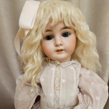 Натуральный парик 28-30см для кукол