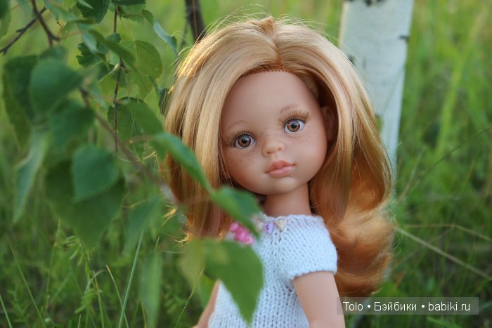 Золото волос твоих... Летняя прогулка вместе с Карамелькой от Paola Reina (фото 10)