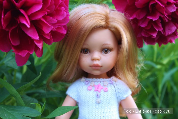 Золото волос твоих... Летняя прогулка вместе с Карамелькой от Paola Reina (фото 2)