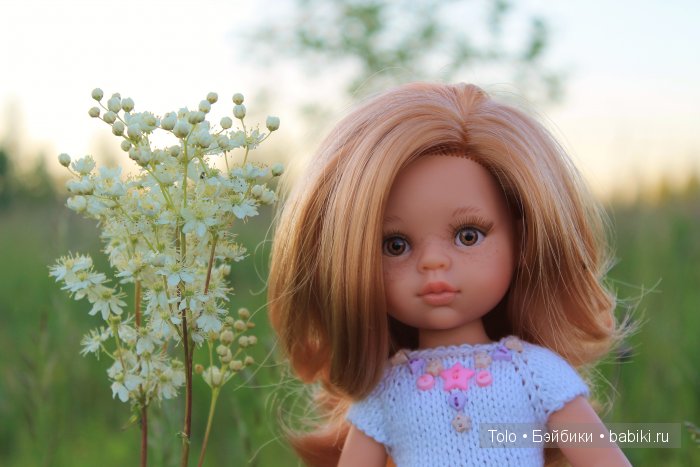 Золото волос твоих... Летняя прогулка вместе с Карамелькой от Paola Reina