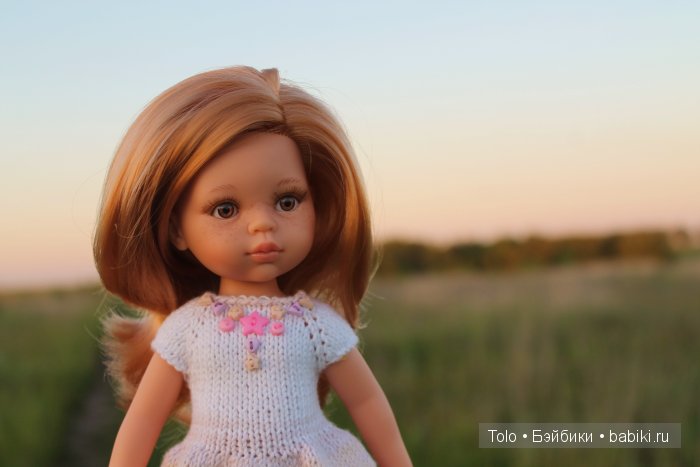 Золото волос твоих... Летняя прогулка вместе с Карамелькой от Paola Reina