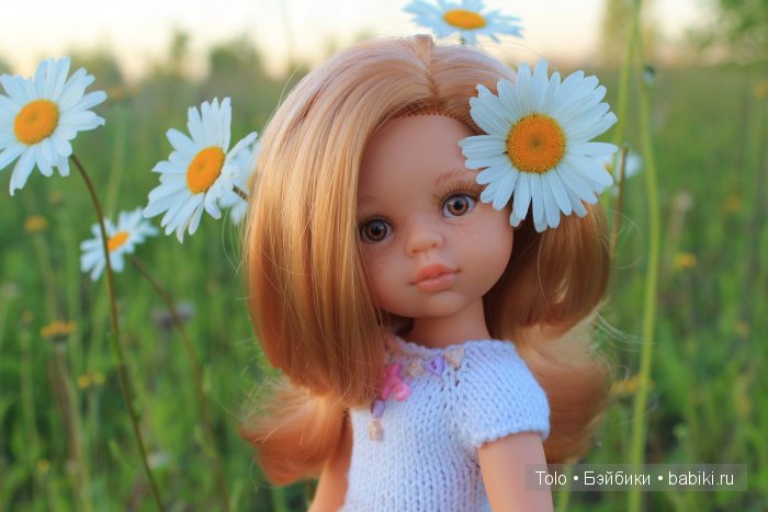 Золото волос твоих... Летняя прогулка вместе с Карамелькой от Paola Reina