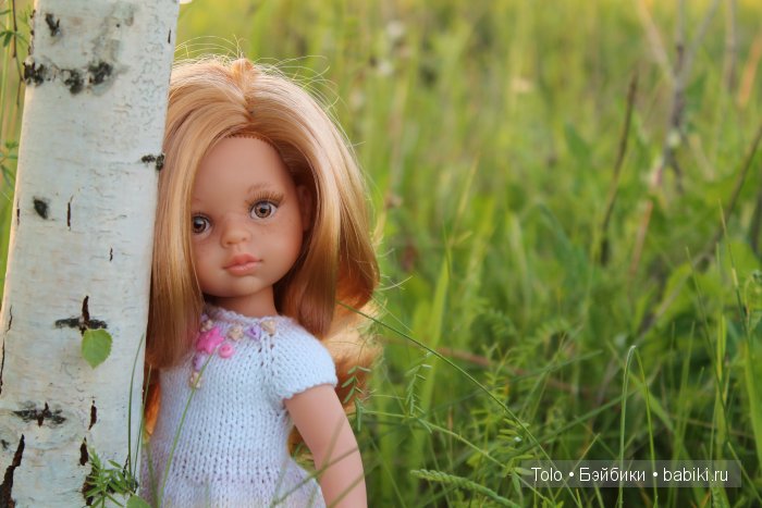 Золото волос твоих... Летняя прогулка вместе с Карамелькой от Paola Reina (фото 8)