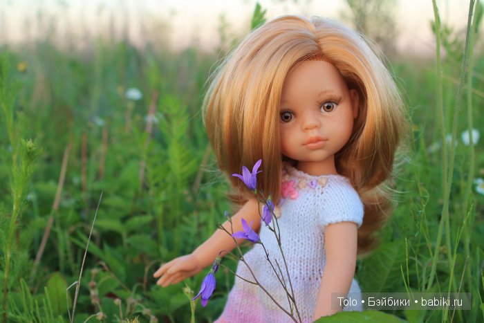 Золото волос твоих... Летняя прогулка вместе с Карамелькой от Paola Reina