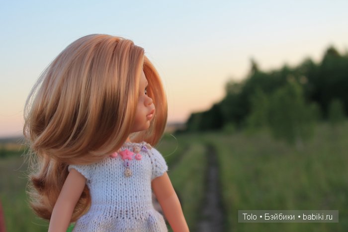 Золото волос твоих... Летняя прогулка вместе с Карамелькой от Paola Reina