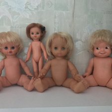 Жители бабушкиного сундука. Ещё 4 куколки