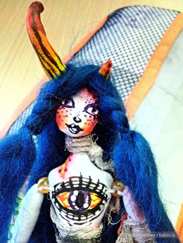 Пандемониус. Кукла из ткани ручной работы (фото 4)