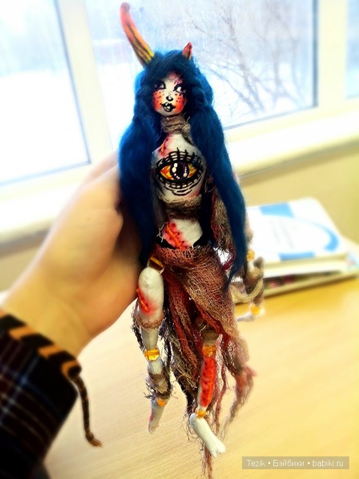 Пандемониус. Кукла из ткани ручной работы (фото 2)