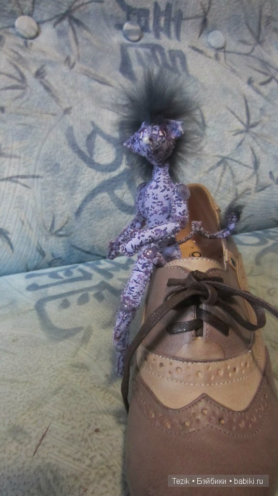 Зверята Атцхыррыхандра — Текстильные игрушки и примитивы: кофейные (фото 3)