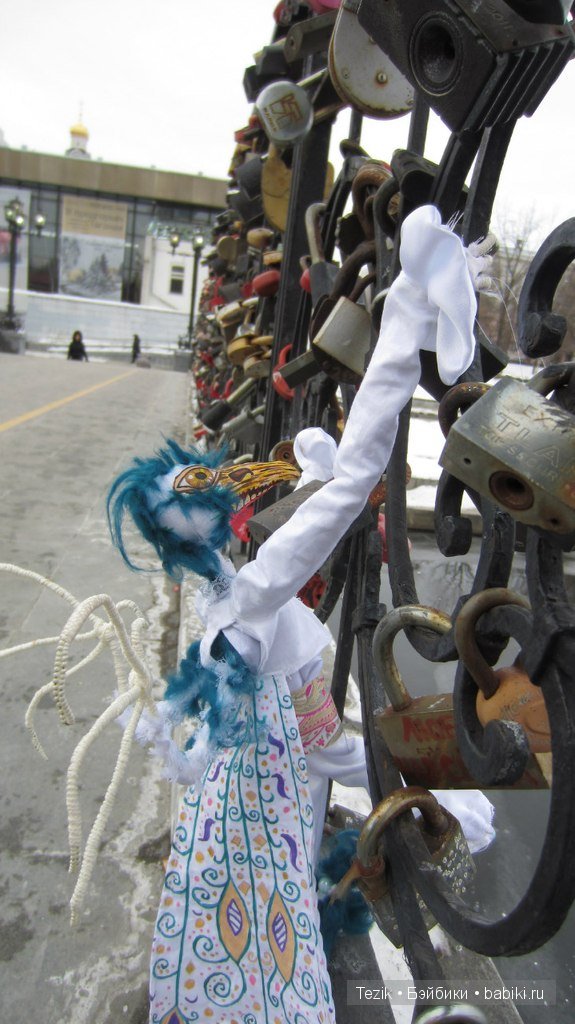 Инквитор Клювокрыл — Текстильные игрушки и примитивы: кофейные (фото 4)