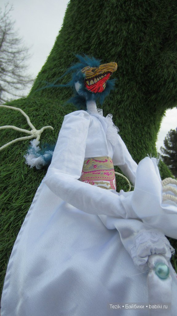 Инквитор Клювокрыл — Текстильные игрушки и примитивы: кофейные (фото 9)