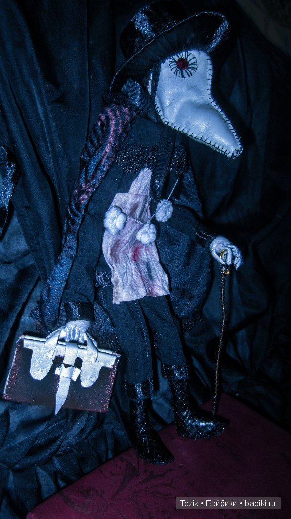 Вторая текстильная кукла Доктора