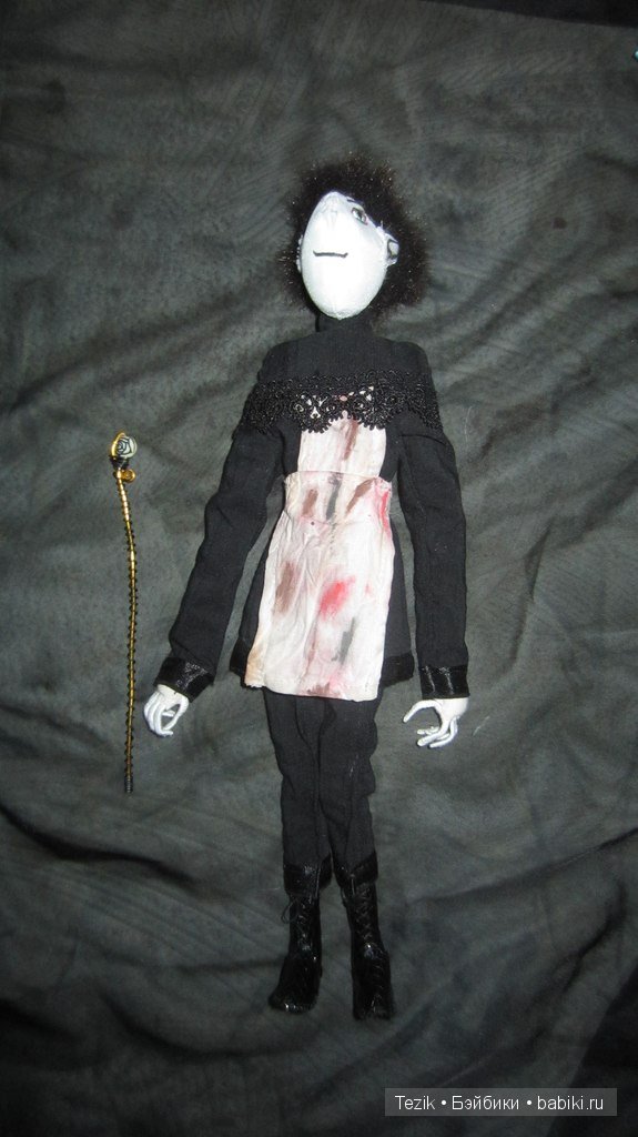 Вторая текстильная кукла Доктора