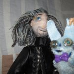 Дима, Дима Мрачный и его история. Текстильная кукла