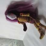 Маленькие куклы из ткани