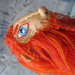 Гномик Ланфред. Кукла из ткани