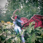 Иллидан Ярость бури. Warcraft. World of Warcraft. Кукла из ткани