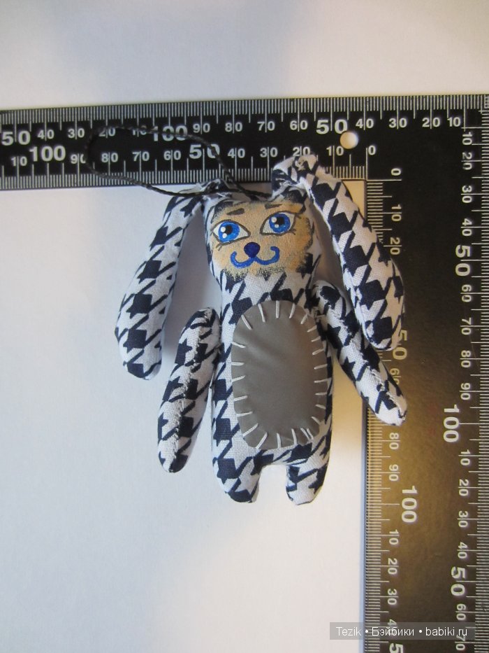 Смешные зайцы. Куклы из ткани (фото 5)