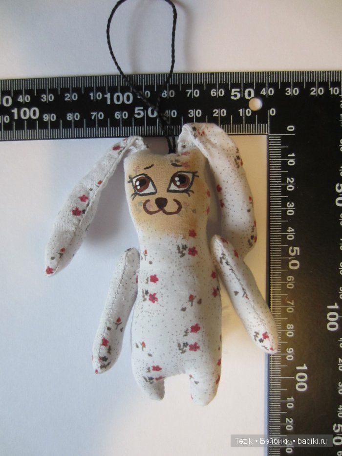 Смешные зайцы. Куклы из ткани (фото 7)