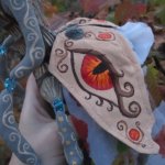 Королева мраморных жуков. Текстильная кукла