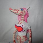 Девушка по имени Лиса. Текстильная кукла