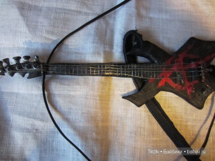 Гитара для Димы — Одежда и обувь для кукол своими руками: фото