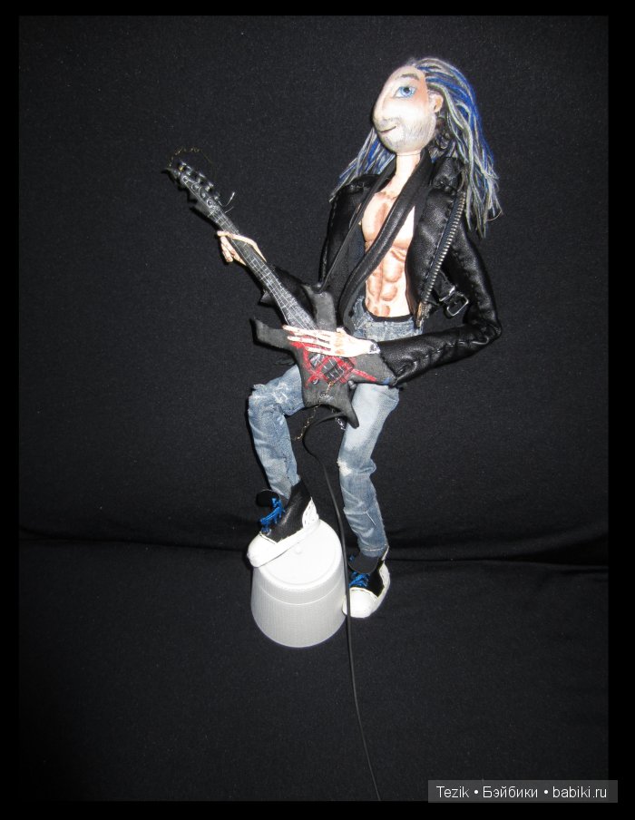 Гитара для Димы — Одежда и обувь для кукол своими руками: фото (фото 3)