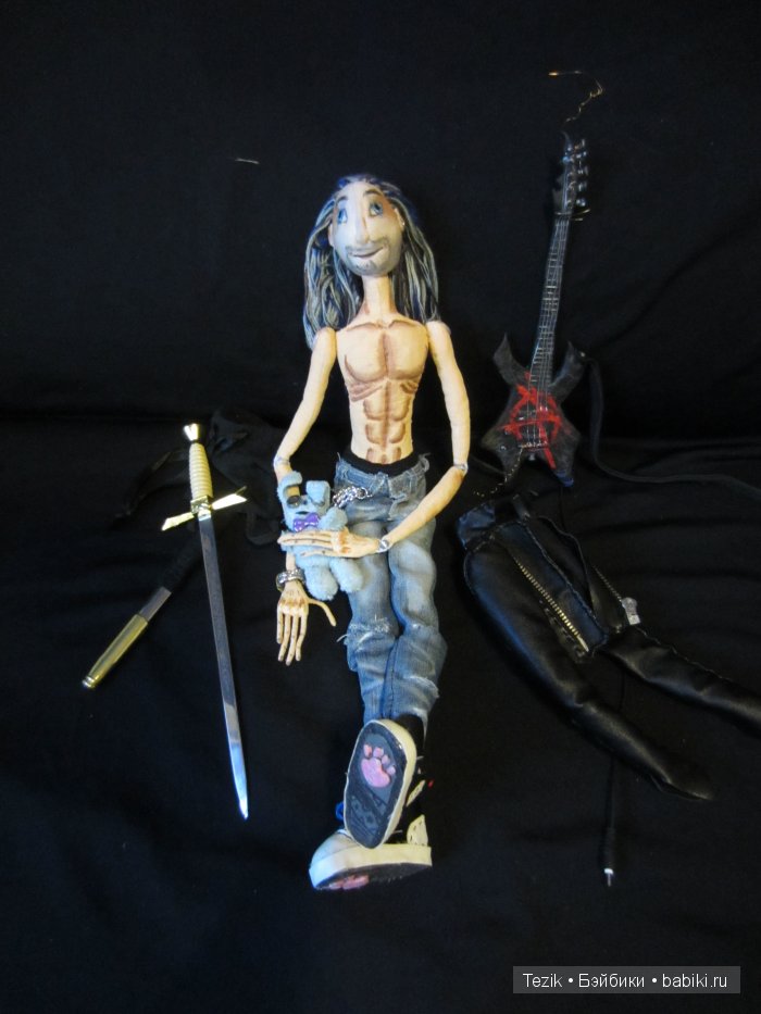 Гитара для Димы — Одежда и обувь для кукол своими руками: фото (фото 9)