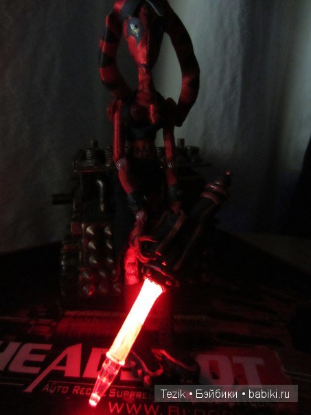 Ситх. Звездная пыль на плечах воительницы. Авторская кукла из ткани