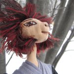 Король обезьян. Текстильная кукла