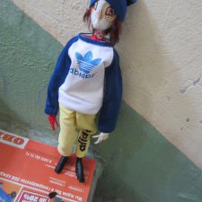 У нас на районе не звонЯт, а звОнят. Кукла из ткани