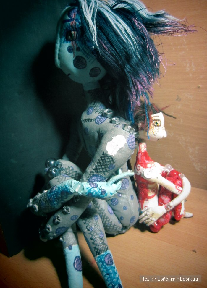 Страшные сказки. Или текстильная кукла как тотем и сосуд души (фото 7)