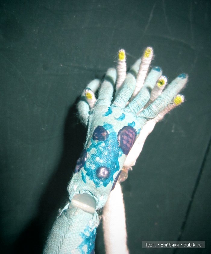 Страшные сказки. Или текстильная кукла как тотем и сосуд души (фото 9)