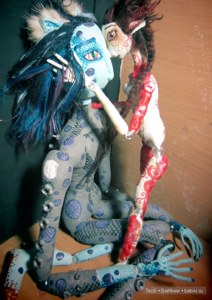 Страшные сказки. Или текстильная кукла как тотем и сосуд души (фото 10)