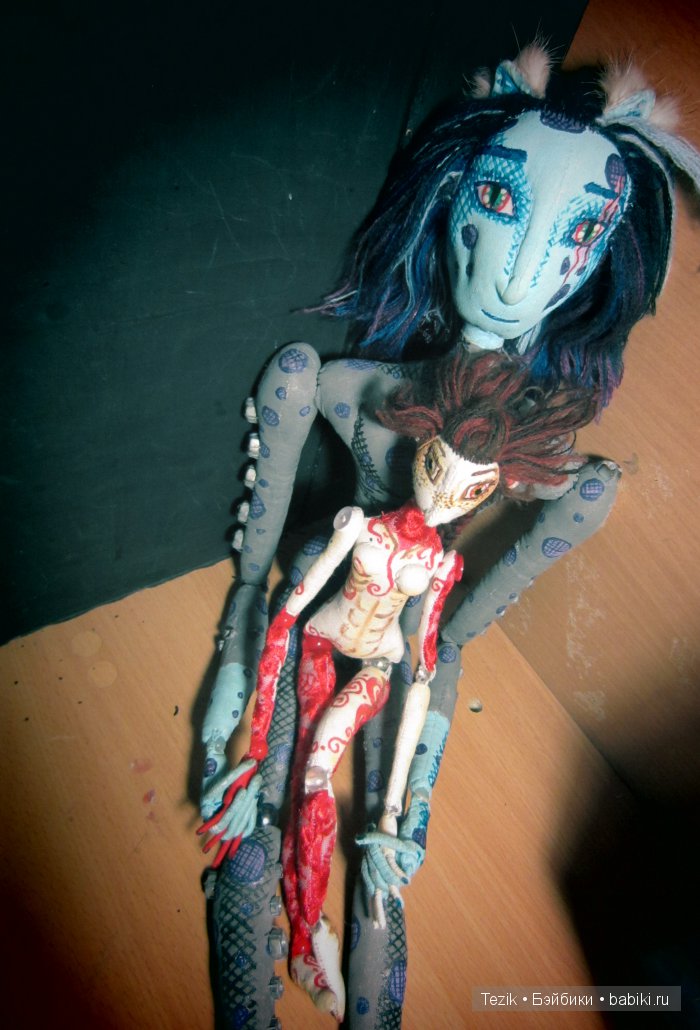 Страшные сказки. Или текстильная кукла как тотем и сосуд души