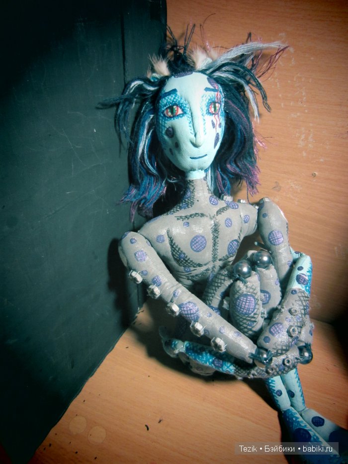Страшные сказки. Или текстильная кукла как тотем и сосуд души (фото 6)