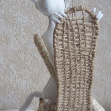 Парочка кошек. Текстильные куклы