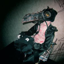 Чумной доктор. Кукла из ткани