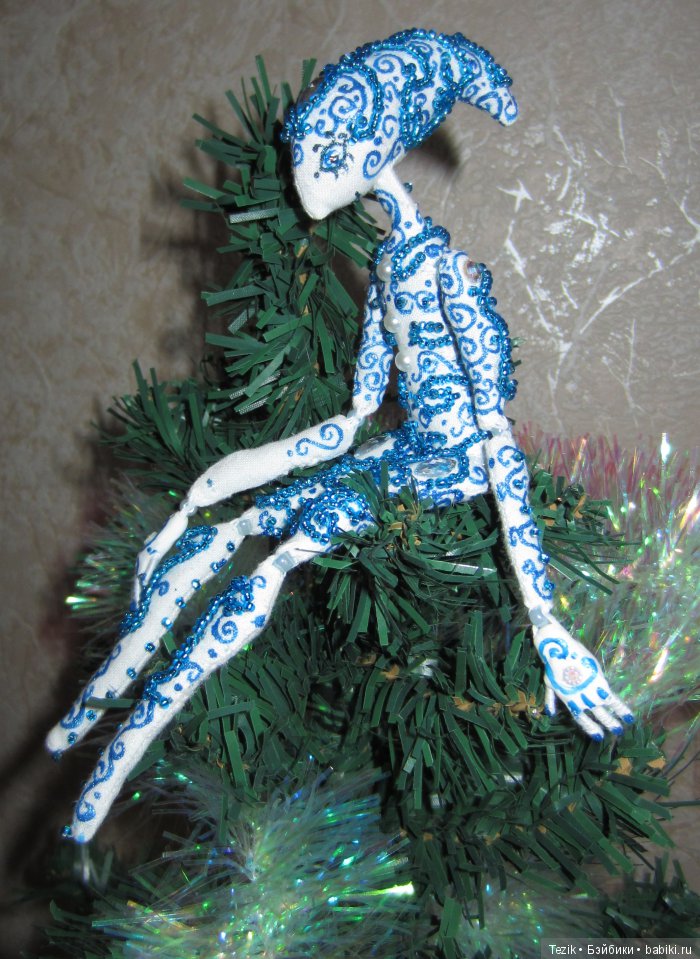 Снежинки Атцхыррыхандра. Куклы из ткани