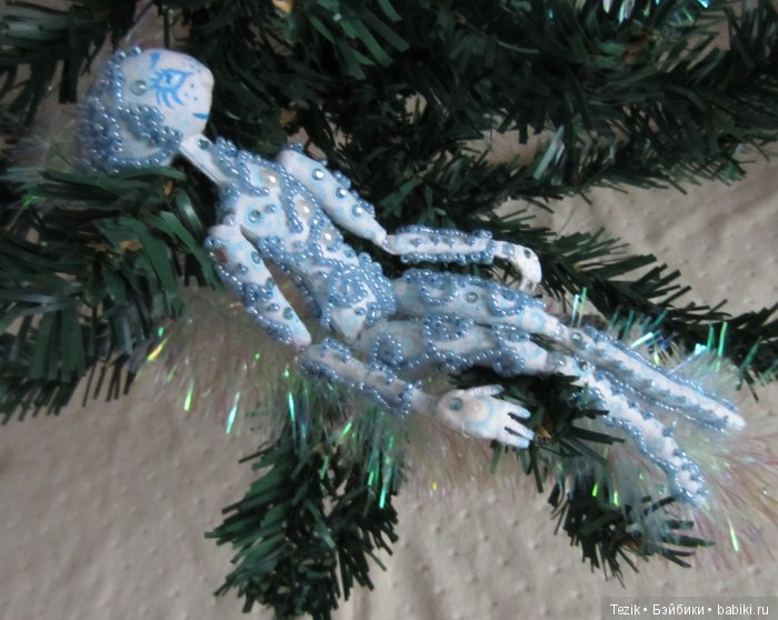 Снежинки Атцхыррыхандра. Куклы из ткани