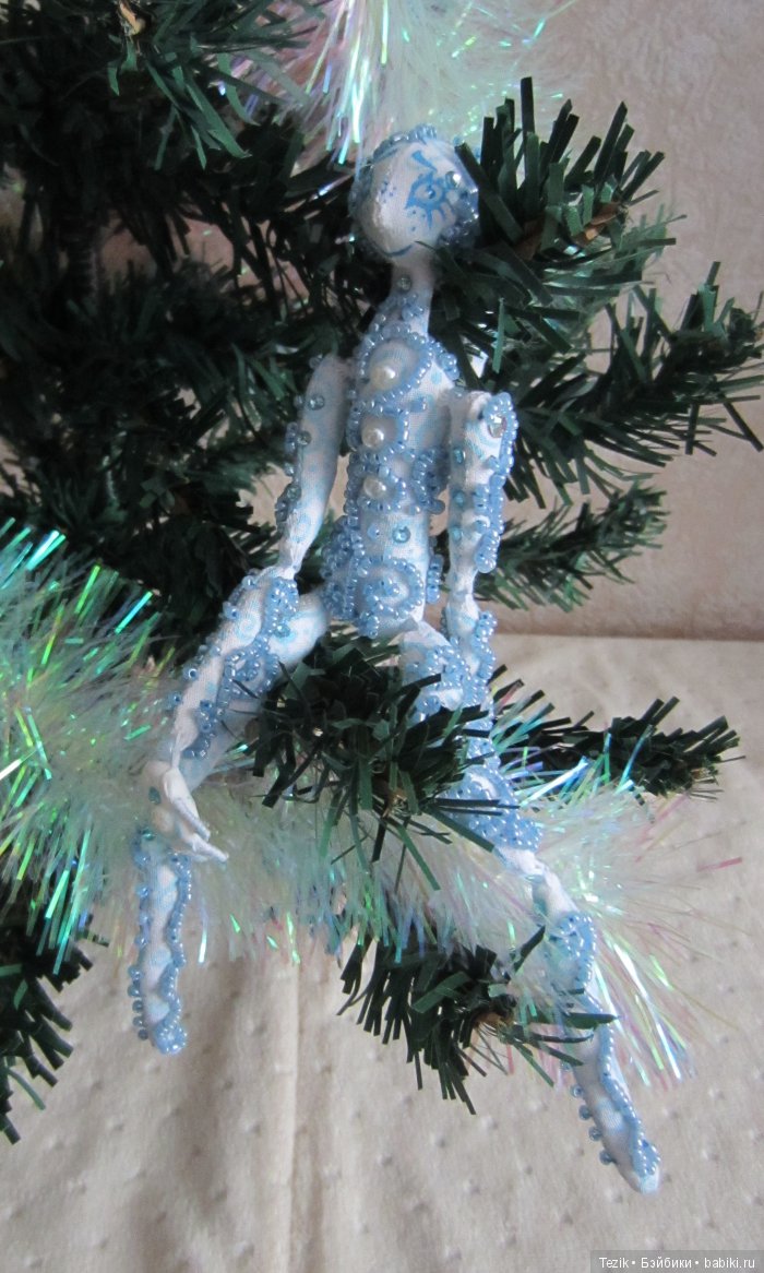 Снежинки Атцхыррыхандра. Куклы из ткани