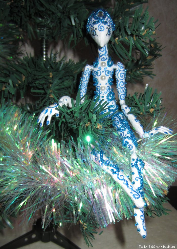 Снежинки Атцхыррыхандра. Куклы из ткани