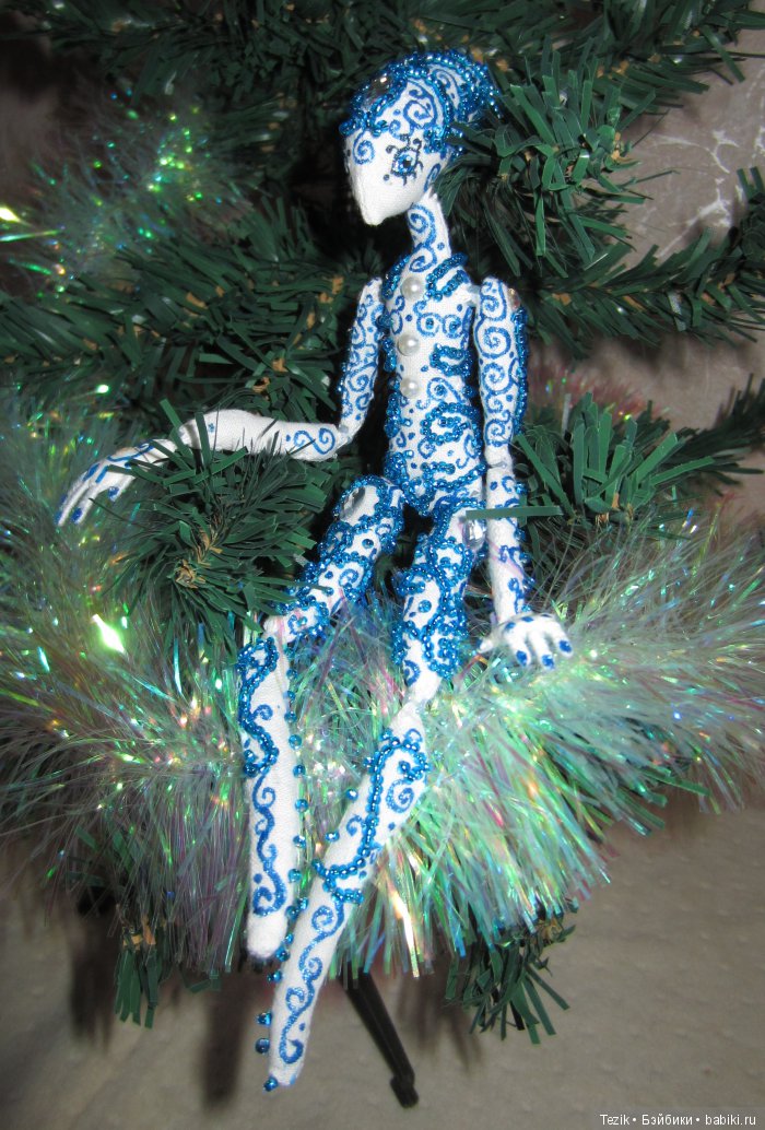 Снежинки Атцхыррыхандра. Куклы из ткани