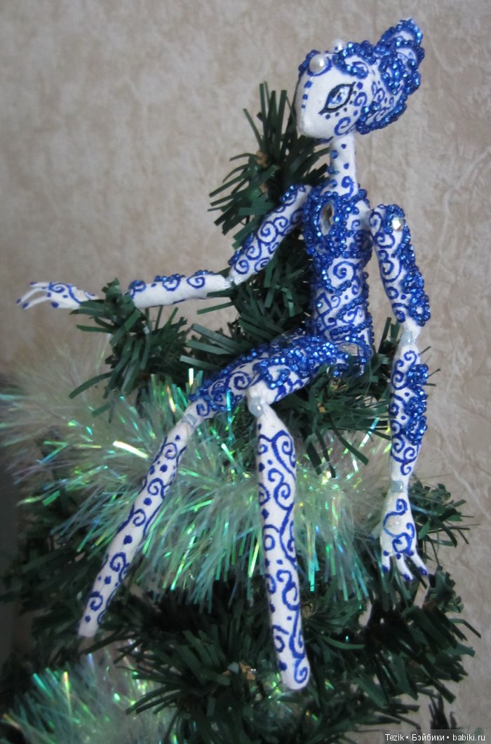 Снежинки Атцхыррыхандра. Куклы из ткани