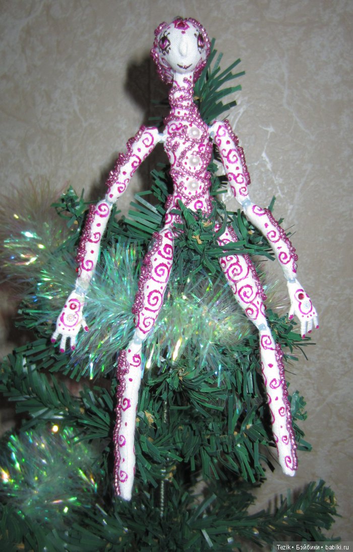 Снежинки Атцхыррыхандра. Куклы из ткани (фото 5)