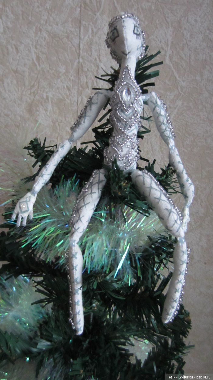 Снежинки Атцхыррыхандра. Куклы из ткани (фото 10)