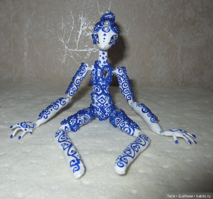 Снежинки Атцхыррыхандра. Куклы из ткани